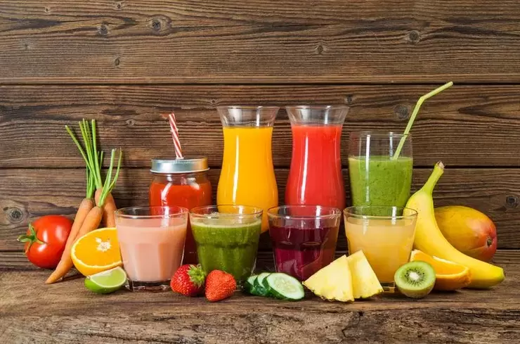 fruit and vegetable juices for drinking diet