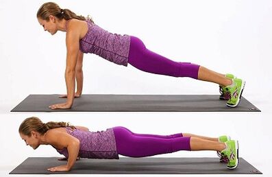 how to do push ups to lose weight